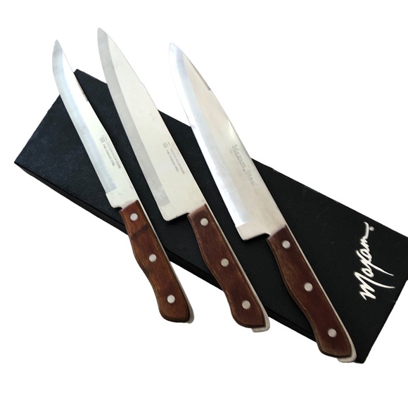 Maxam Precision Hollow Ground Fine Stainless Steel Knives - Picture 15 of 15